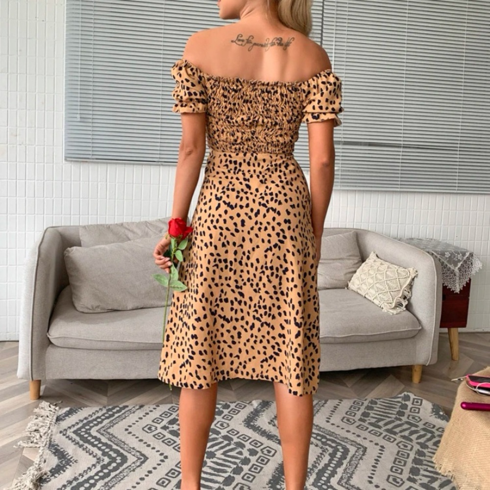 Tan Shein Dress